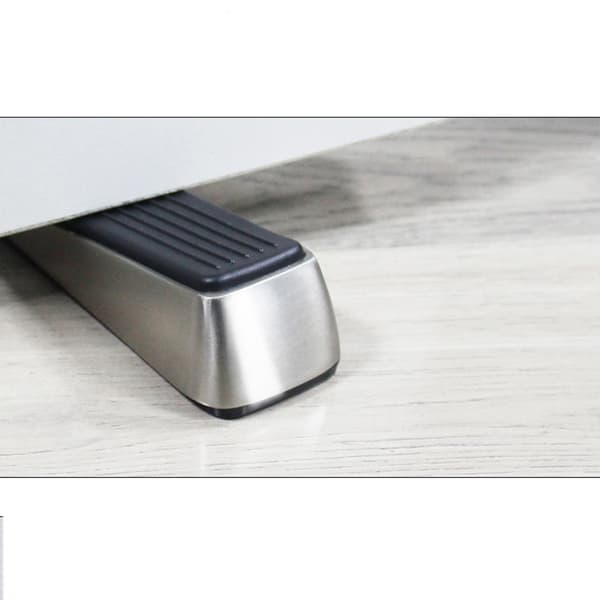 Elegant dørstopper i zinklegering - Blank finish