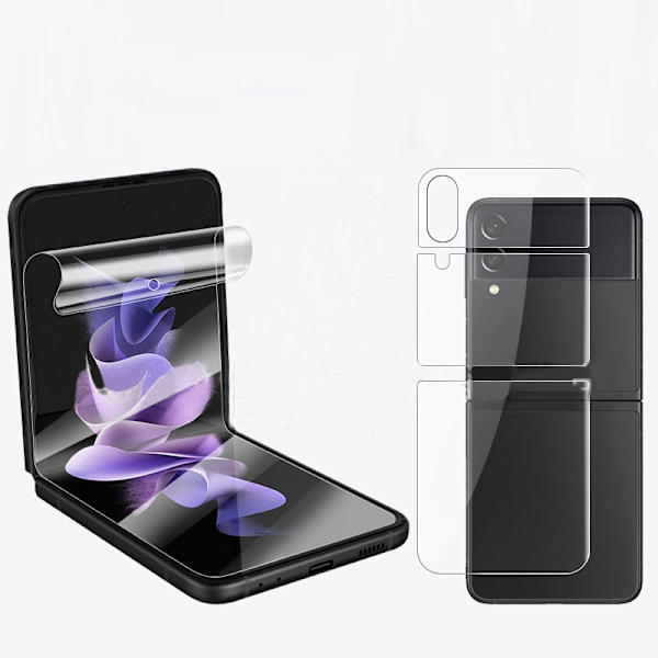 Hydrogelfilmset med full täckning för Samsung Z Flip3
