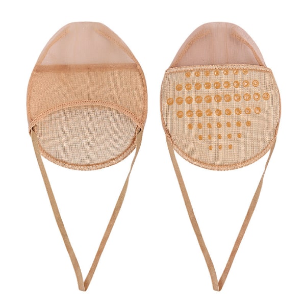 Invisible Half Insole Sokker 2-par Beige