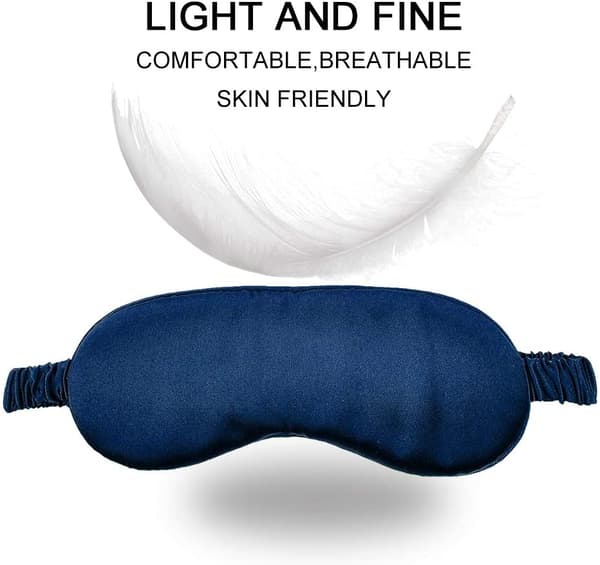 Silke sovemaske DarkBlue DarkBlue