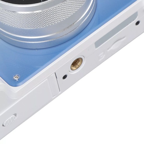 Digitalkamera 4K/48MP/18X digital zoom/stabilisering/autofokus/dubbelkamera Vit