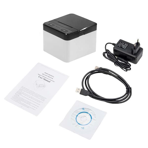 58mm USB+Bluetooth Termisk Kvitteringsprinter - Hurtig, Kompakt POS-printer