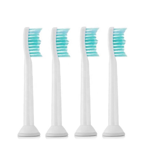 Tandborsthuvuden 4-pack Vit