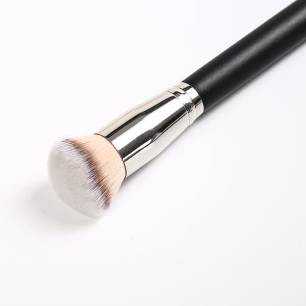 170 Angled Rounded Foundation Brush - Soft Synthetic Bristles Non-Absorbent Plastic Handle
