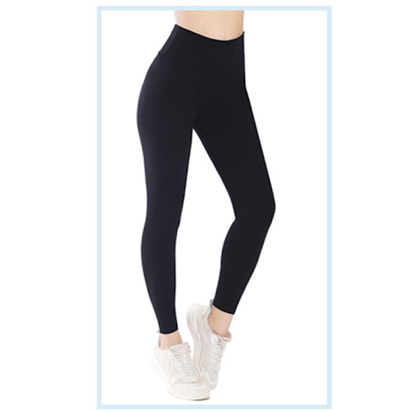Højtaljede yogabukser XL