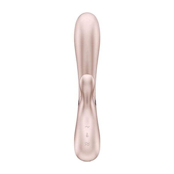 Satisfyer Hot Lover uppvärmd vibrator rosa och guld