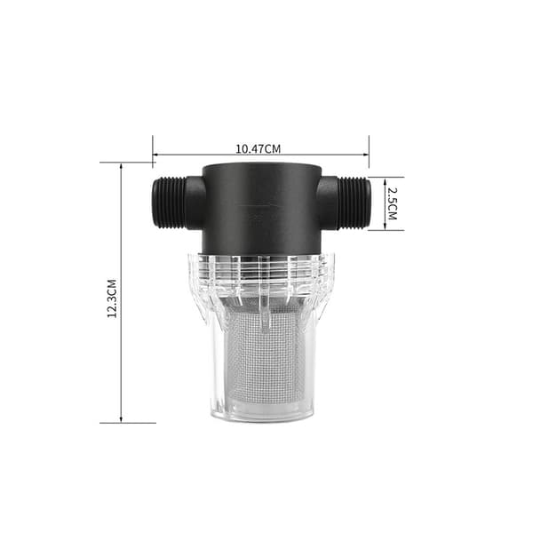 Esuodatin 3/4" uroskierteellä 20 Mesh