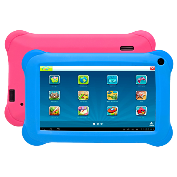 Surfplatta Kidz 7" Wifi 16Gb Android 8.1GO TAQ-70353K Blå, Rosa