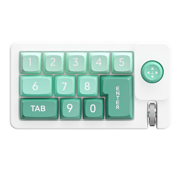 Trådbundet Mekaniskt Gamingtangentbord med RGB-belysning, Anpassningsbara Tangenter och Makrofunktioner för Optimal Spel Grön