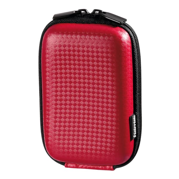 Kompaktväska Hardcase 60H Carbon Style Röd