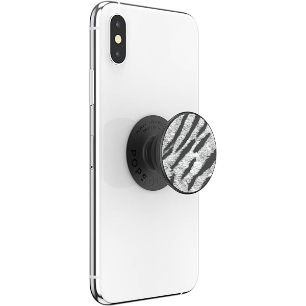 PopGrip PREMIUM Vegan Leather Zebra