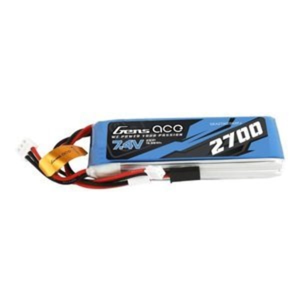 Gens Ace 2700mAh 7,4V 1C 2S1P batteri