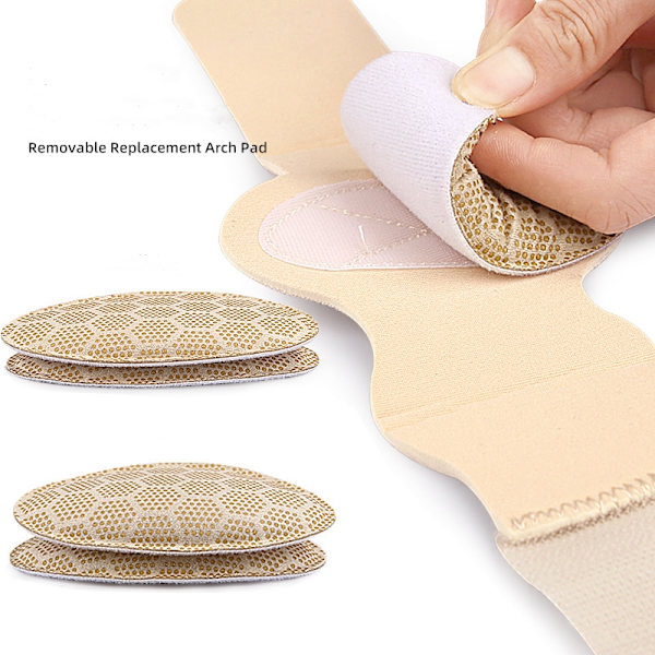 Arch Support innersulor för platta fötter Beige
