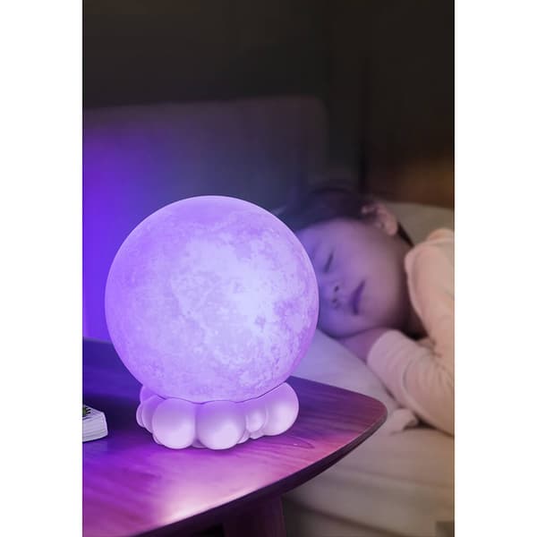 Højttaler Moony Globe Multicolor med lys