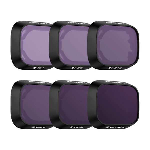 6 Freewell All Day -suodattimen sarja DJI Mini 3 Pro / Mini 3:lle