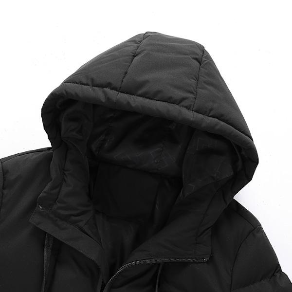Sort Opvarmet Jakke - 11 Zone Opvarmning 5XL