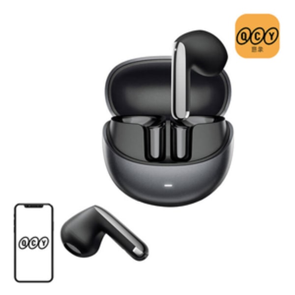 TWS QCY AilyBuds Pro+ HT10 Pro hovedtelefoner, ANC (sort)