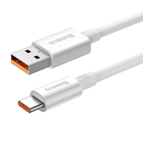 USB-kaapeli USB-C Baseus Superior 100W 2m (valkoinen)