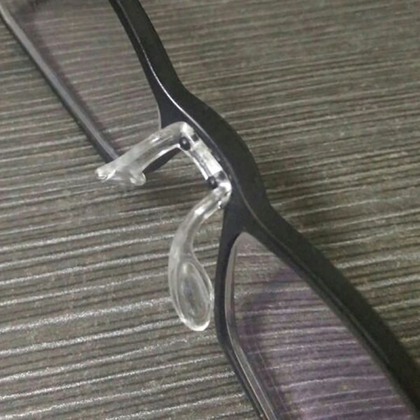 U-formet næsebeskyttelse næsepude til briller med to huller 10-pak