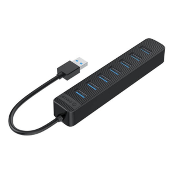 Orico TWU3 USB till 7x USB 3.0 Hub Adapter (svart)