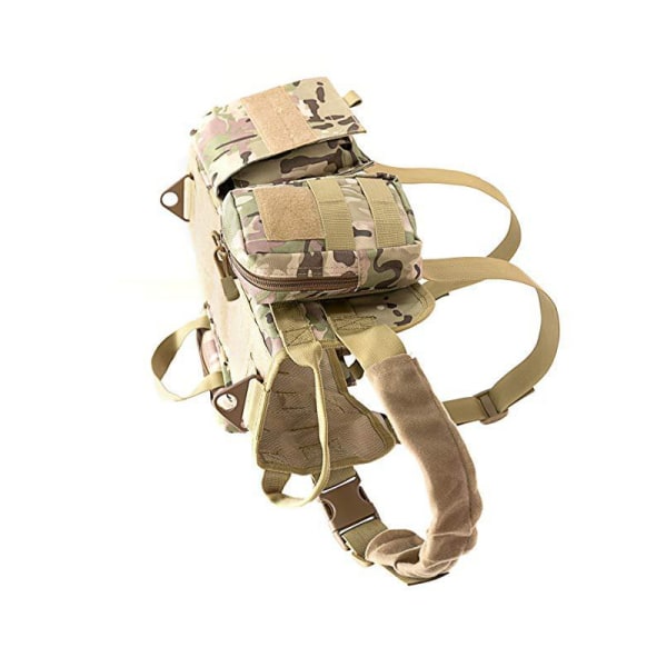 INF Taktisk Hundsele - Molle Väst Kamouflage XL