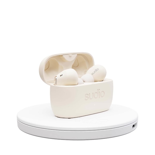 Hörlur E2 In-Ear TWS ANC Chalk