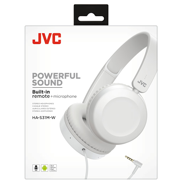 HA-S31M-W-E Headphones On-ear wired White
