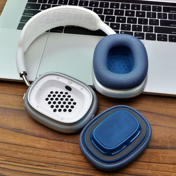 Ørepuder til AirPods Max - Apple Fabric & Silikone Blue Blue