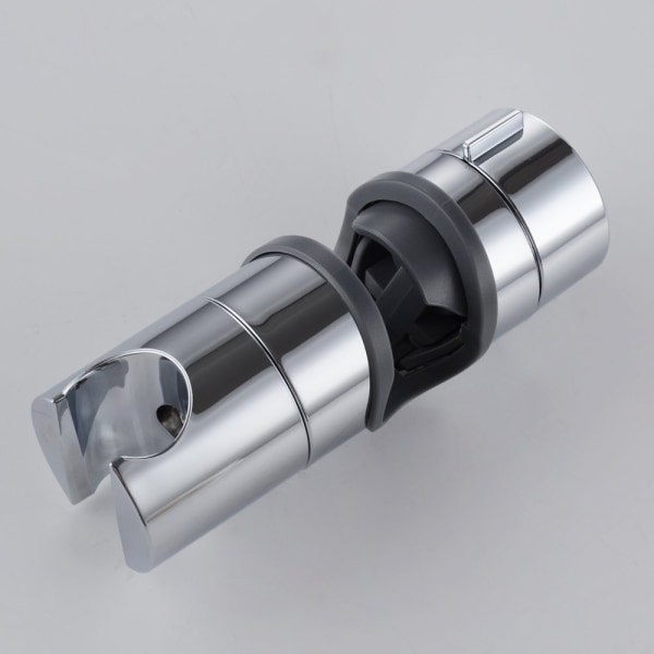 INF Käsisuihkuteline suihkutankoon säädettävä 18-25 mm ABS hopea