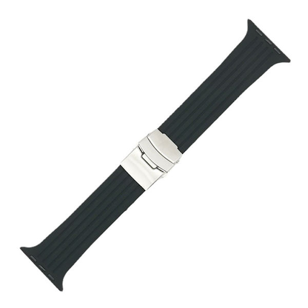 Klockarmband kompatibel med Apple Watch Series7/6/5/4/3/2/1 och SE-modeller Svart 38/40/41 mm