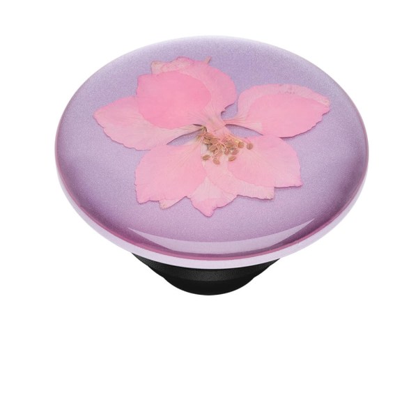 POPSOCKETS Pressed Flower Delphinium Avtagbart Grip med Ställfunktion Premium