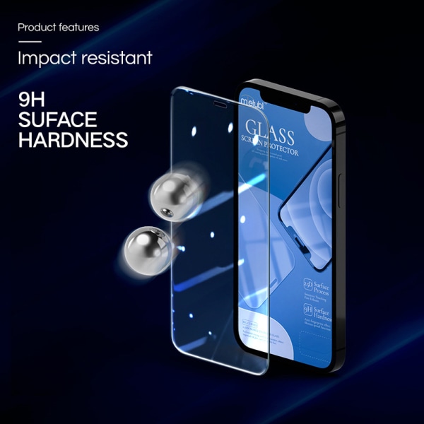 Skärmskydd i härdat glas 2-pack Redmi Note 12 Pro Plus 5G