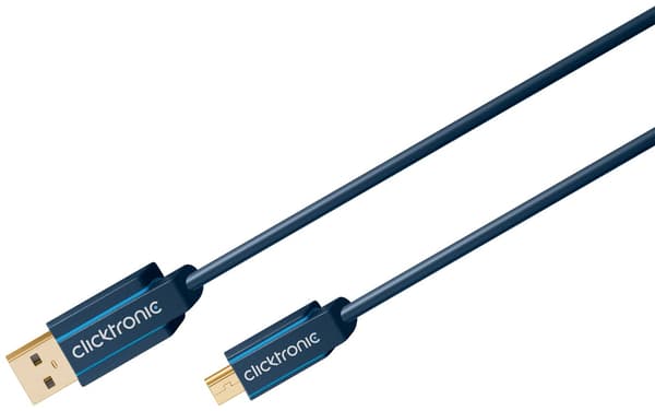 Adapterkabel fra USB A til USB Mini B 2.0
