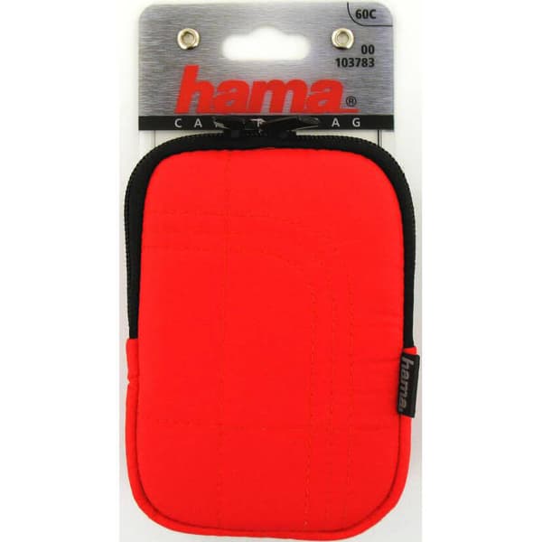 HAMA Kompakt Taske Fancy Memory 60C Rød