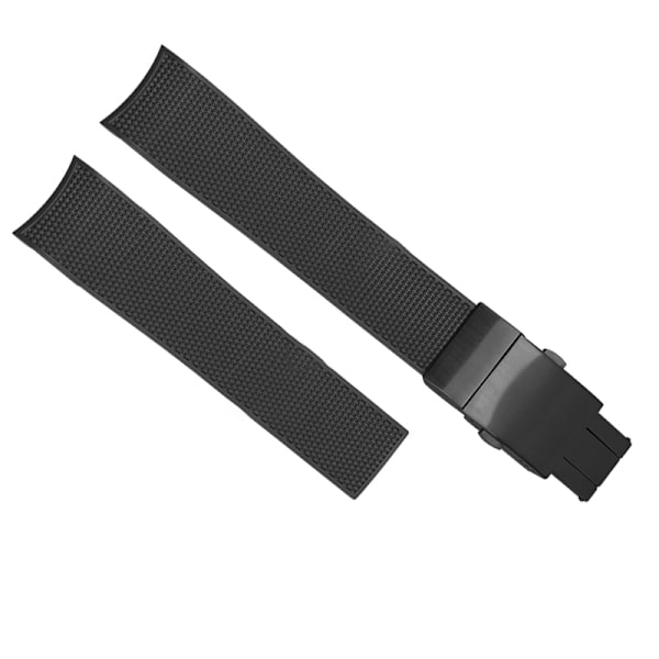 Klockarmband för Longines Conquest L3.742 642 781 782 - 21mm Svart
