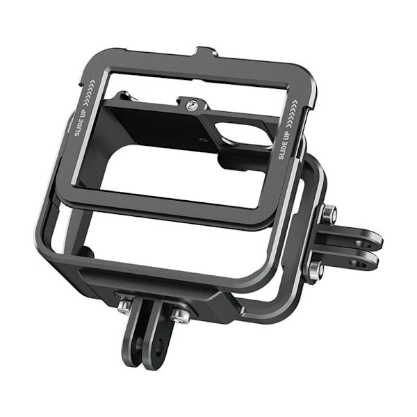 TELESIN aluminiumsbur til GoPro Hero 12/11/10/9 +vertikal adapter