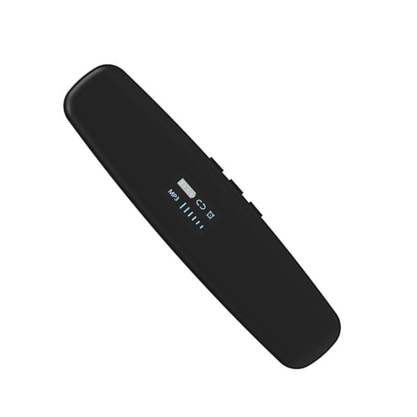 Trådløs 5.4 Bluetooth Bone Conduction Musikboks Søvn Højttaler med Timer og TF-kort understøttelse Black Black