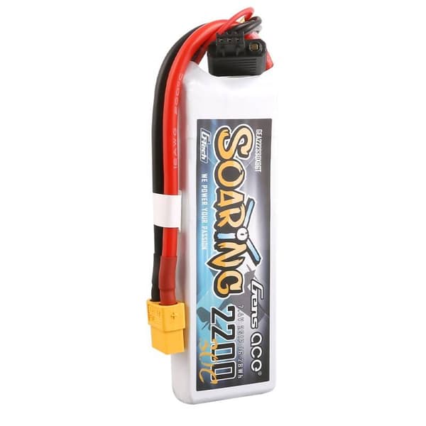 Gens Ace G-Tech Soaring 2200mAh 7,4V 30C 2S1P XT60 batteri
