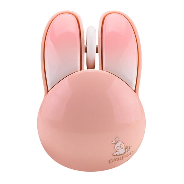 Langaton MOFII hiiri + Bluetooth Rabbit M6DM öljymaalaus (valkoinen-vaaleanpunainen)