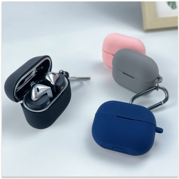 Silikonfodral för Samsung Galaxy Buds3/Buds3 Pro Grå