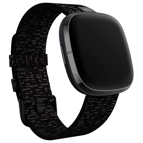 Fitbit Versa 3/4,Sense/Sense 2 Woven Band Charcoal S