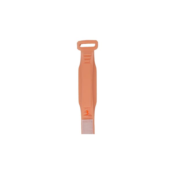 Silikonsportrem Knästöd för Träning Orange Orange