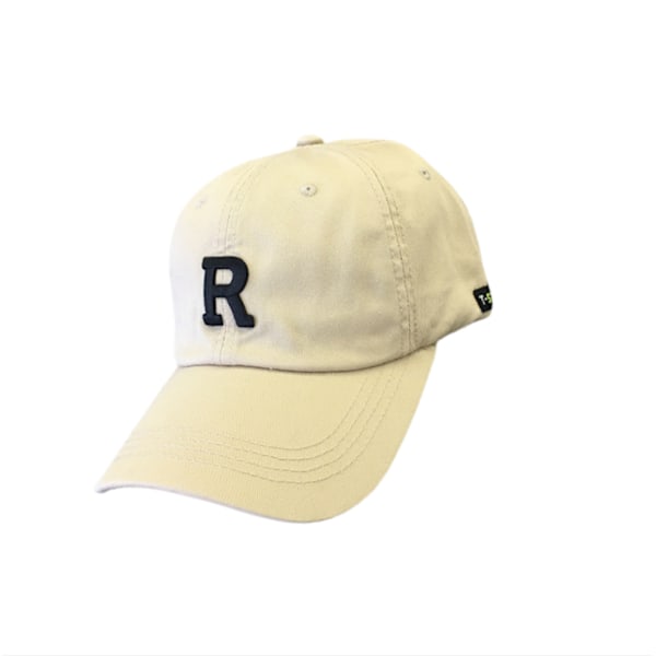 Stilfuld R-bogstav kasket til forår/sommer Beige