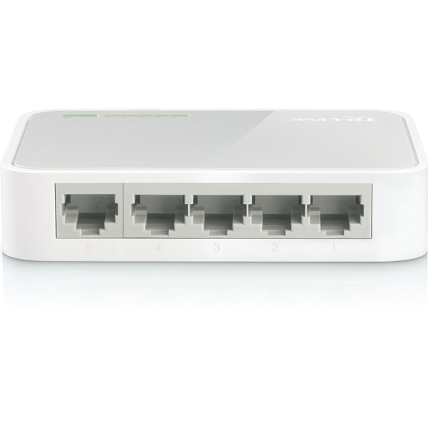 Network switch, 5-ports, 10/100 Mbps, RJ45