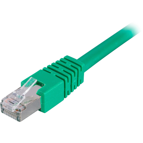 F/UTP Cat6 patch cable 5m, green