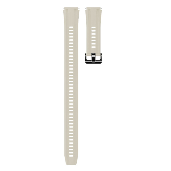 3-Pak Silikone Urrem - 22mm Hvid