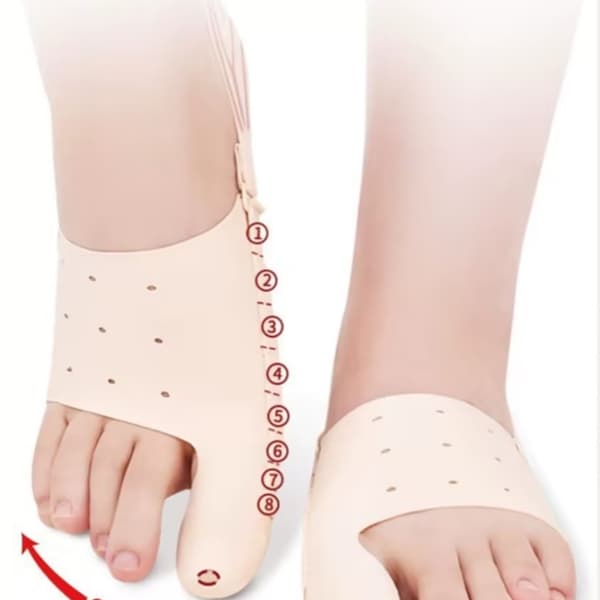 Hallux valguksen varvasoikaisija, säädettävä varvasoikaisulaite M M