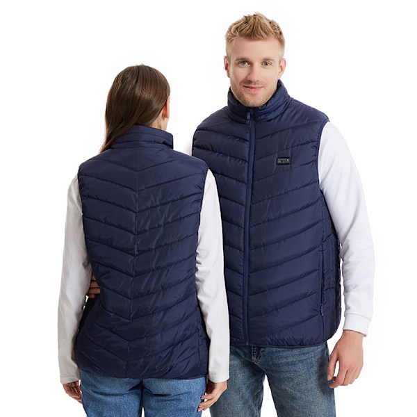 Lämmitetty liivi, jossa on 21 lämmitysaluetta 3XL