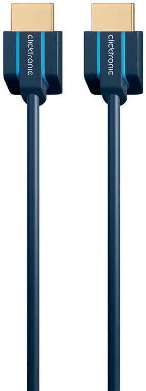 Erittäin ohut ja nopea HDMI™-kaapeli Ethernet-liitännällä