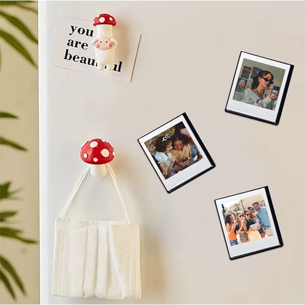 Instax fyrkantig fotoramset (5-pack) Vit